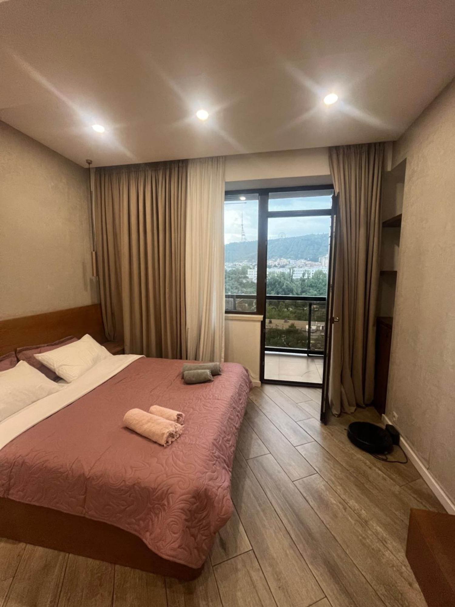 Ferienwohnung Panorama Khiliani Tbilisi Exterior foto